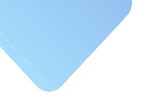Decorative background shape in working process section